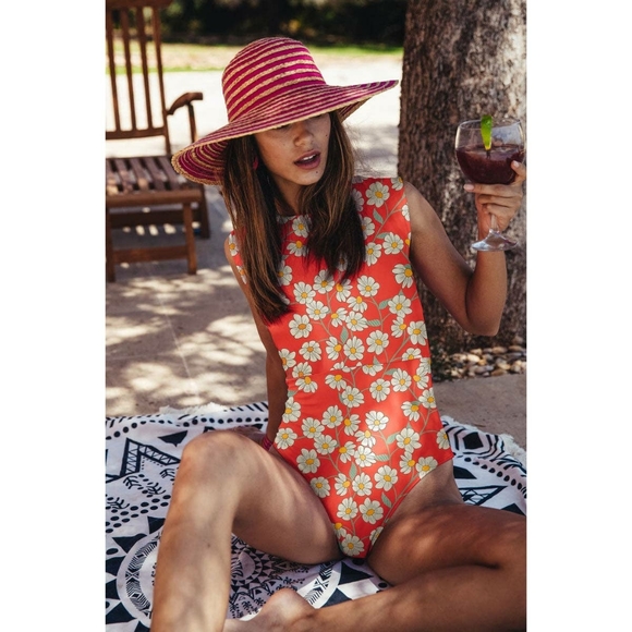 Adeline Zip Up One-Piece - Picture 2 of 4